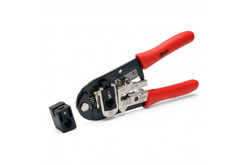 Пресс-клещи обжимные универсальные КВТ JT-01A 55929