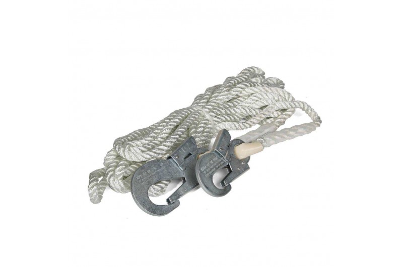 Канат страховочный с двумя карабинами 77524