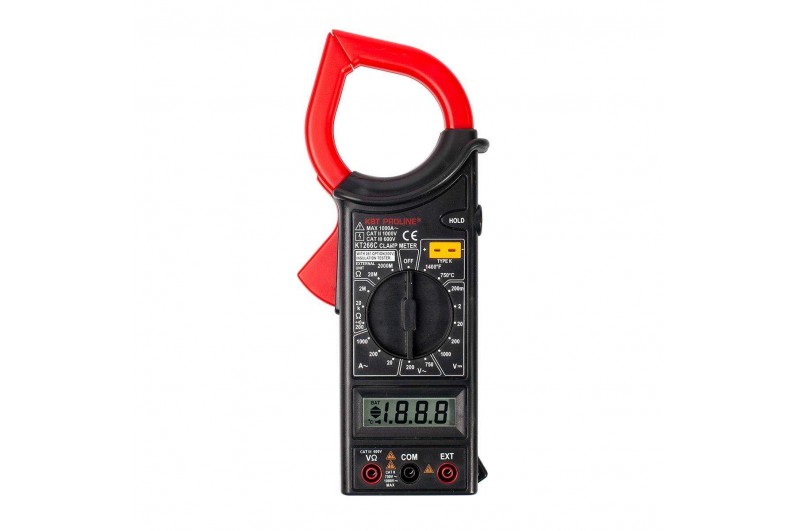 KT 266C, Токоизмерительные клещи «PROLINE», КВТ 79132 KT 266C, Токоизмерительные клещи «PROLINE», КВТ 79132