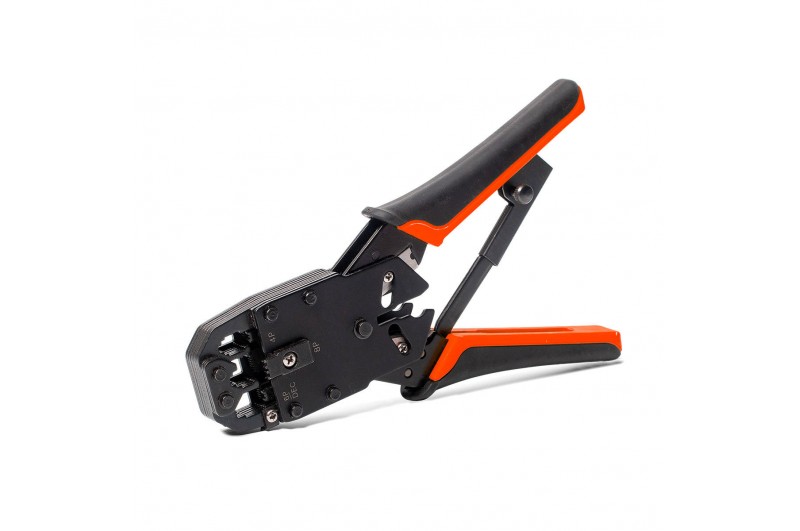 JT-03, Пресс-клещи для RJ разъемов с 3-мя сменным модулями, КВТ 79759