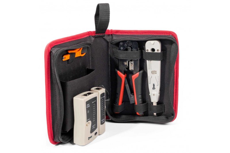 LAN-4:  Набор для работ с сетевым кабелем