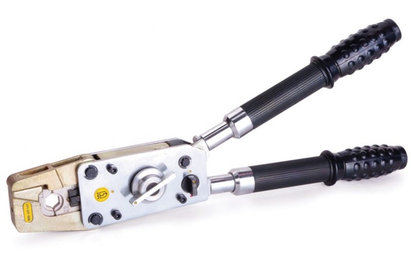 Пресс механический КВТ ПМК-240 с набором шестигранных матриц 53139