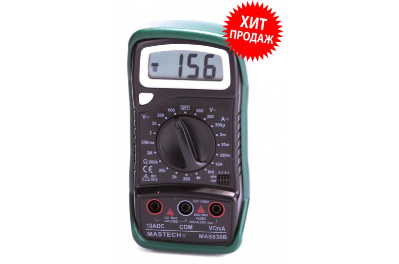 Мультиметр цифровой Mastech MAS 830B 57761