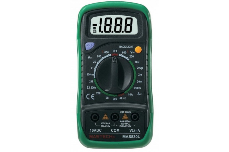 Мультиметр цифровой Mastech MAS 830L 59718