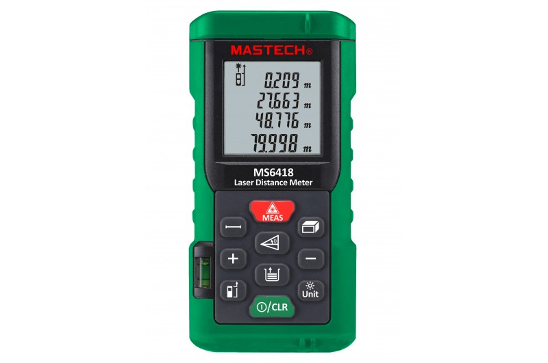 Лазерный цифровой дальномер с функцией подсчета площади Mastech MS 6418 65300