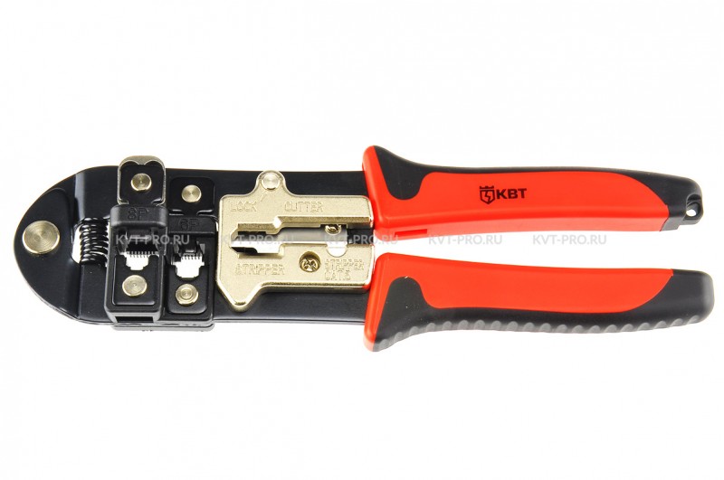 Пресс-клещи обжимные универсальные КВТ JT-02 55930